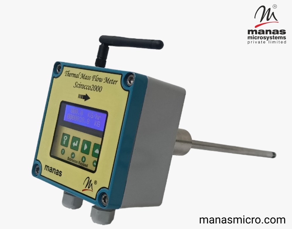 Manas introduces Insertion Type Thermal Mass Flow Meter