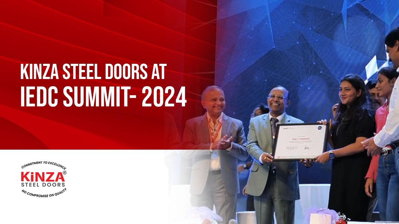 Kinza Steel Doors Partners with IEDC Summit 2024 at NIT Calicut, Showcasing Future-Ready Steel Doors and Security Solutions